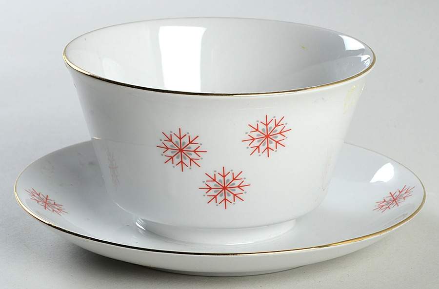 WIG386 Gravy Boat with Attached Underplate by Winterling - Bavaria-1