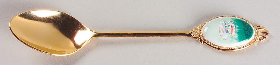 A Cup of Christmas Tea Demitasse Spoon by Waldman House-1