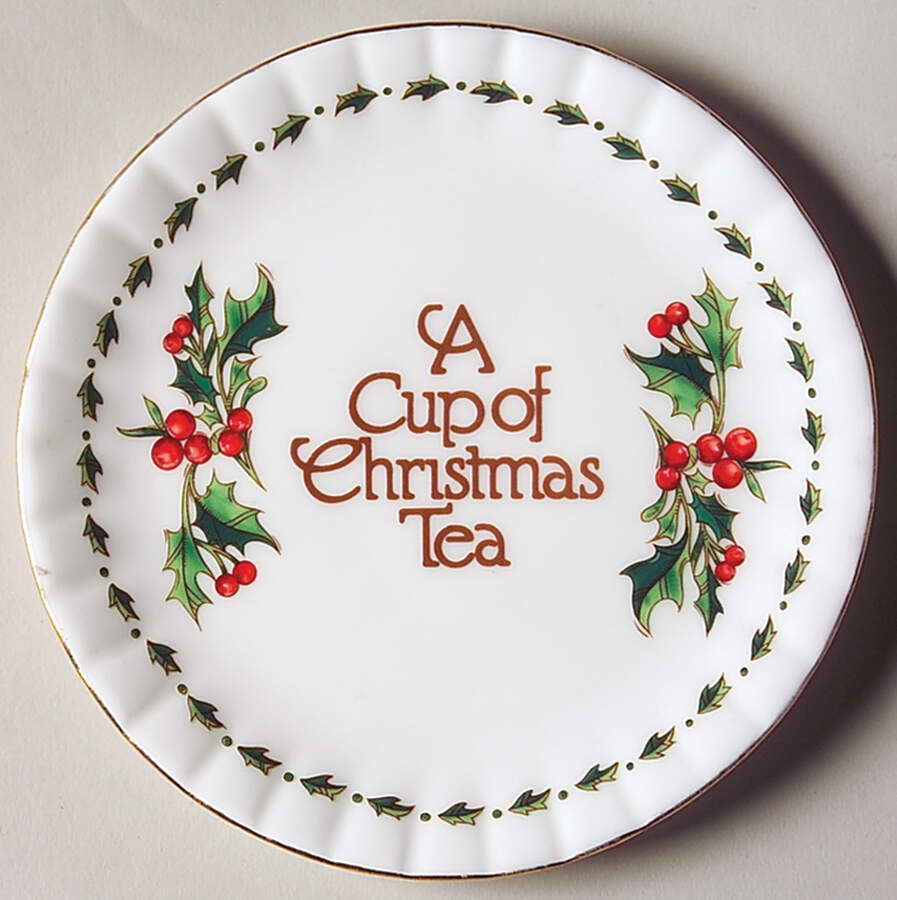 A Cup of Christmas Tea Coaster by Waldman House-1