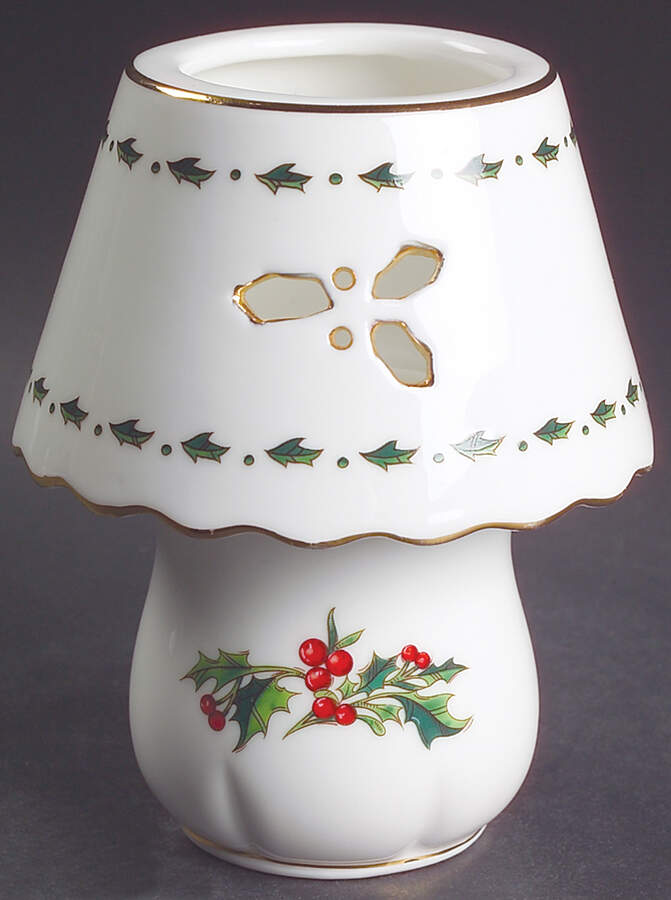 A Cup of Christmas Tea Votive Lamp & Shade by Waldman House-1
