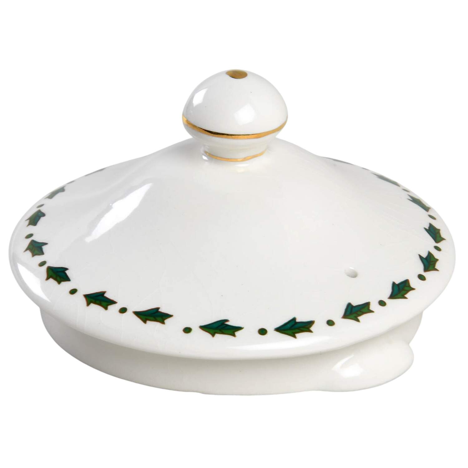 A Cup of Christmas Tea Lid for Teapot by Waldman House-1