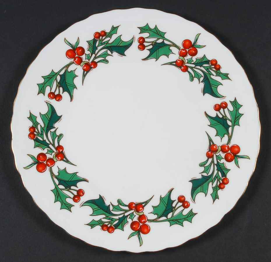 A Cup of Christmas Tea Dessert/Pie Plate by Waldman House-1