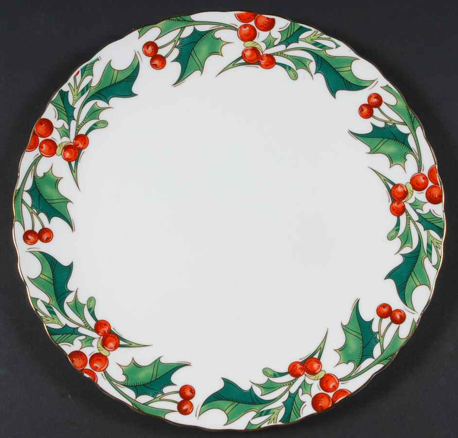 A Cup of Christmas Tea Dinner Plate by Waldman House-1