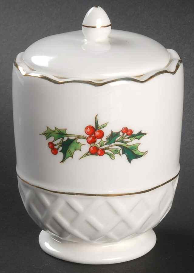 A Cup of Christmas Tea Candle Jar & Lid by Waldman House-1