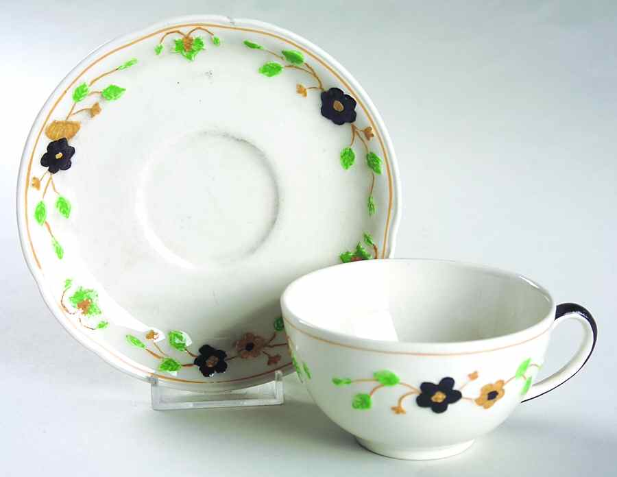 Arbor Flat Cup & Saucer Set by Wedgwood-1