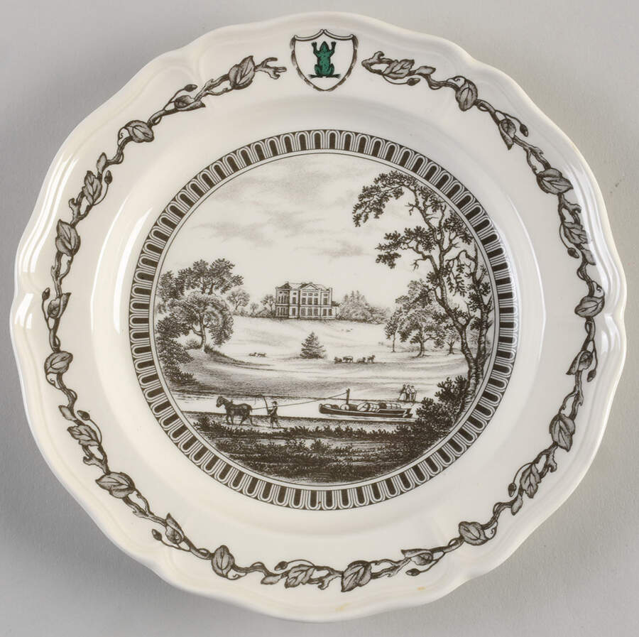Frog Service Salad/Dessert Plate by Wedgwood-1
