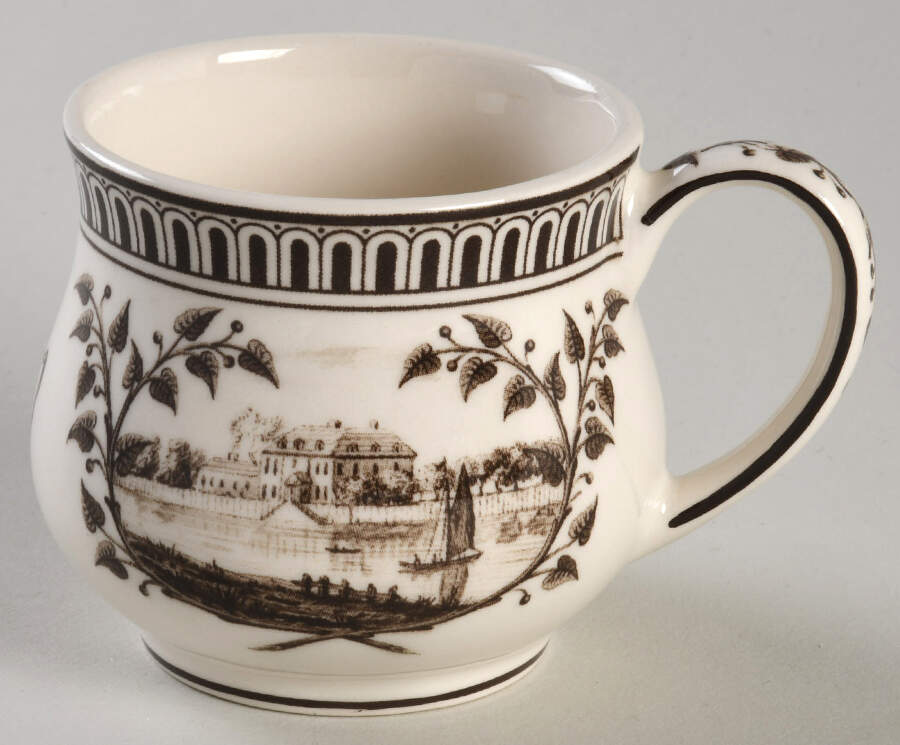 Frog Service Pot de Creme (2 Pc)-Base Only by Wedgwood-1