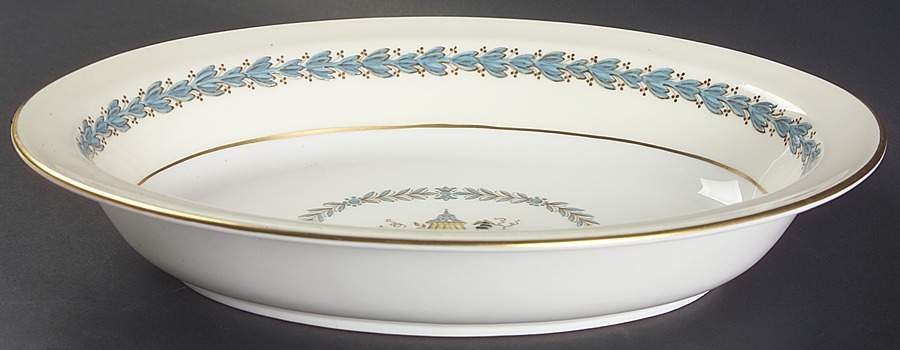 Appledore 10" Oval Vegetable Bowl by Wedgwood-1