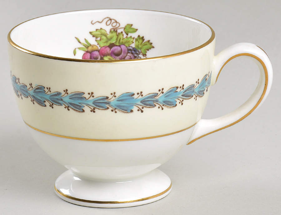 Appledore Leigh Shape Footed Cup by Wedgwood-1
