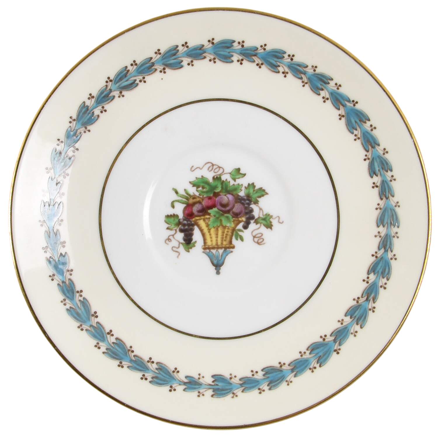 Appledore Saucer for Leigh Shape Footed Cup by Wedgwood-1