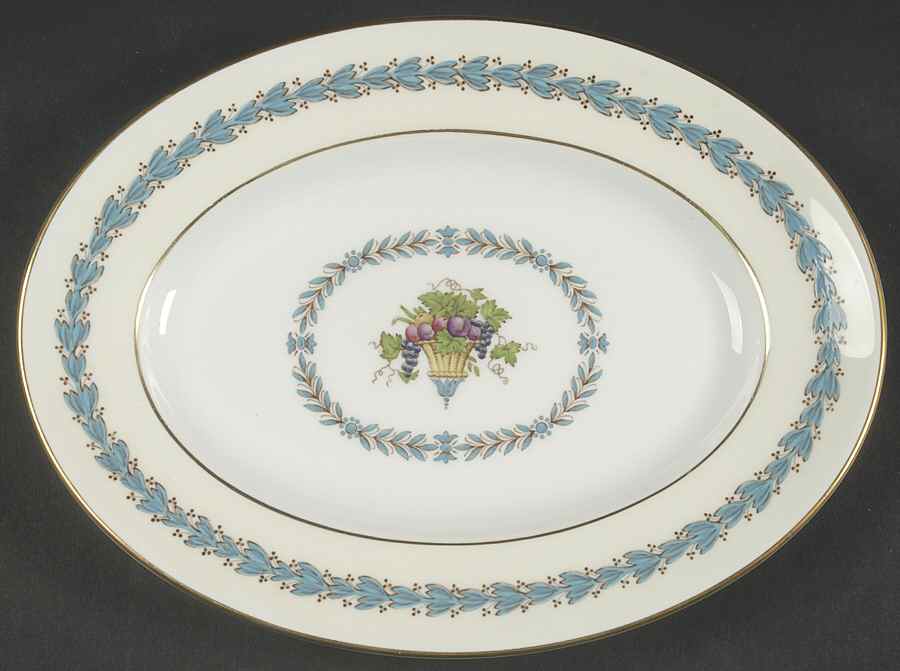 Appledore 11" Oval Serving Platter by Wedgwood-1