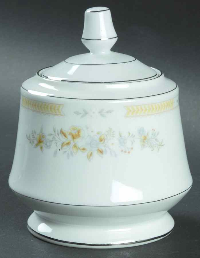 WHJ3 Sugar Bowl & Lid by White Jade-1