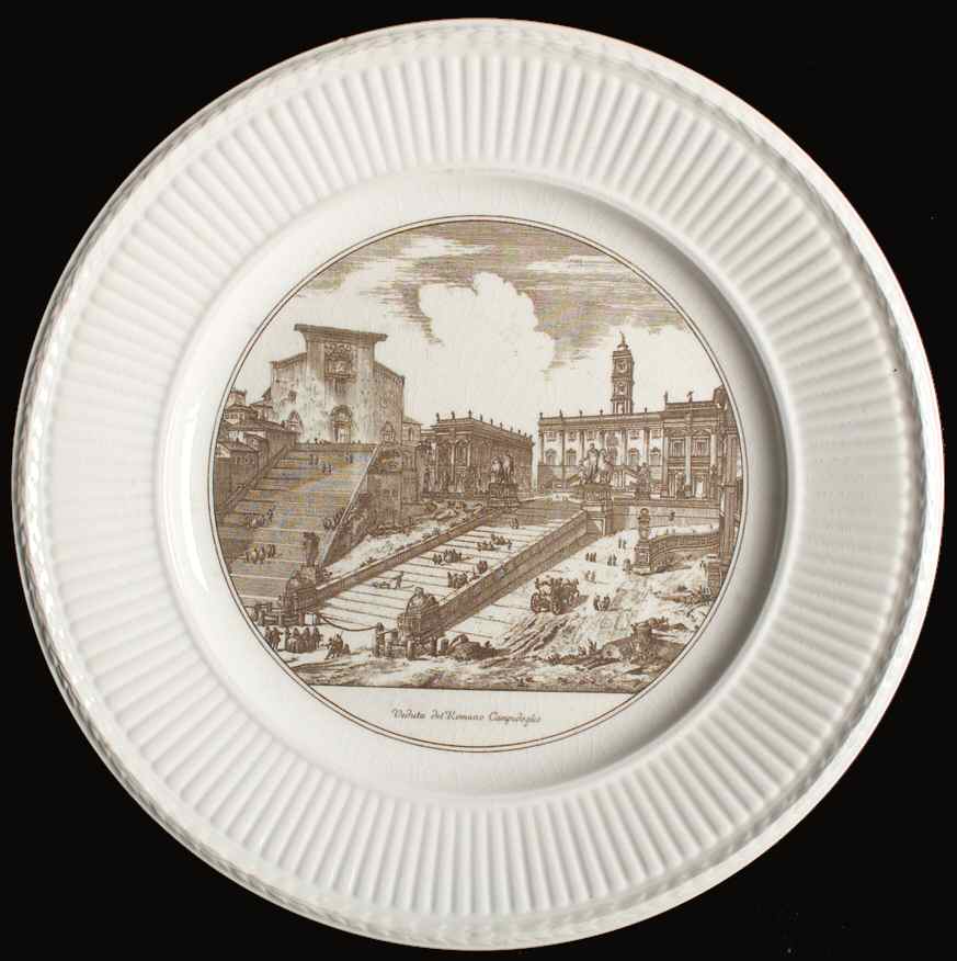 Piranesi Plates Dinner Plate by Wedgwood-1