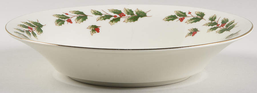 Holly Berry Coupe Soup Bowl by World Bazaars-1