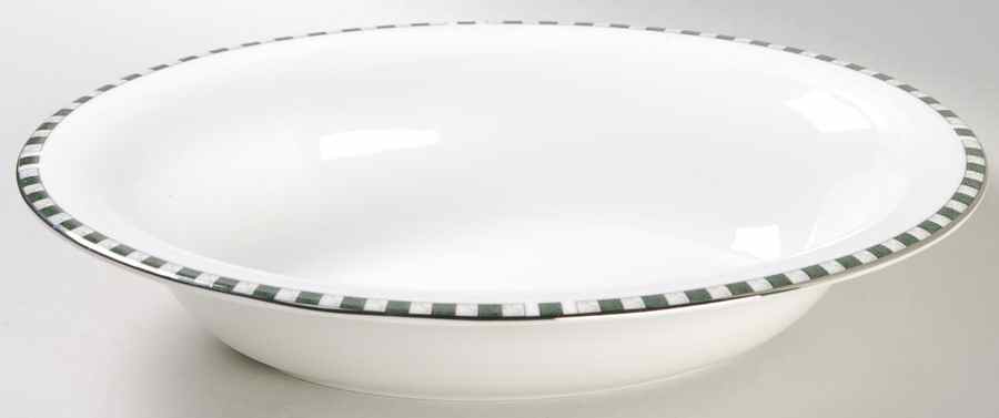 Manhattan 9" Oval Vegetable Bowl by Wedgwood-1