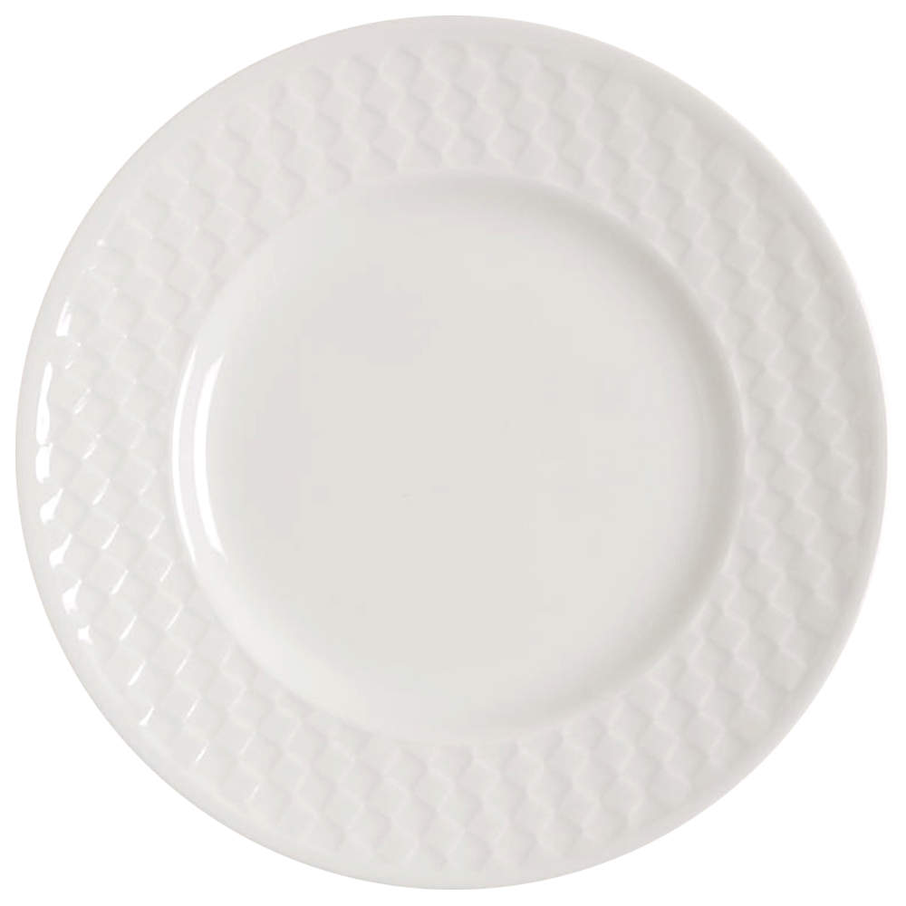 Night and Day White Bread & Butter Plate by Wedgwood-1