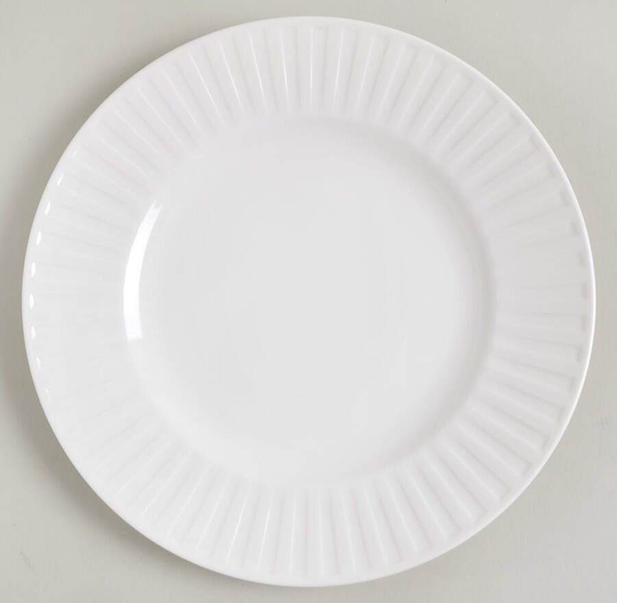 Night and Day White Salad Plate by Wedgwood-1