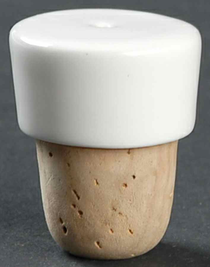Night and Day White Stopper for Vinegar/Oil by Wedgwood-1