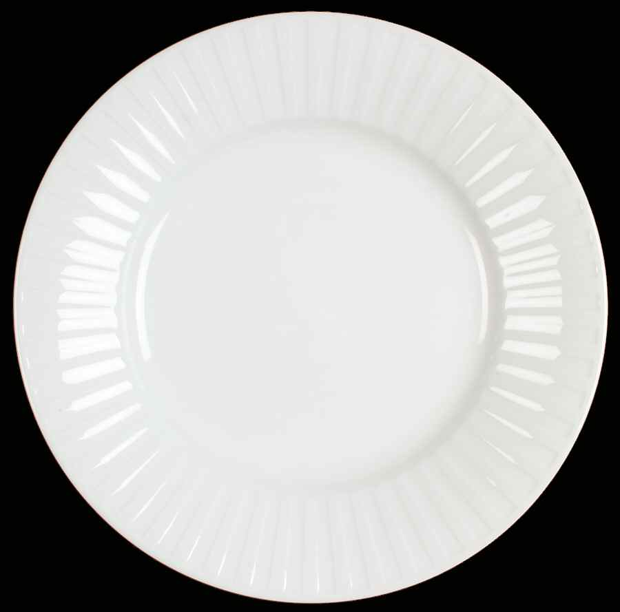 Night and Day White Deep Round Platter by Wedgwood-1