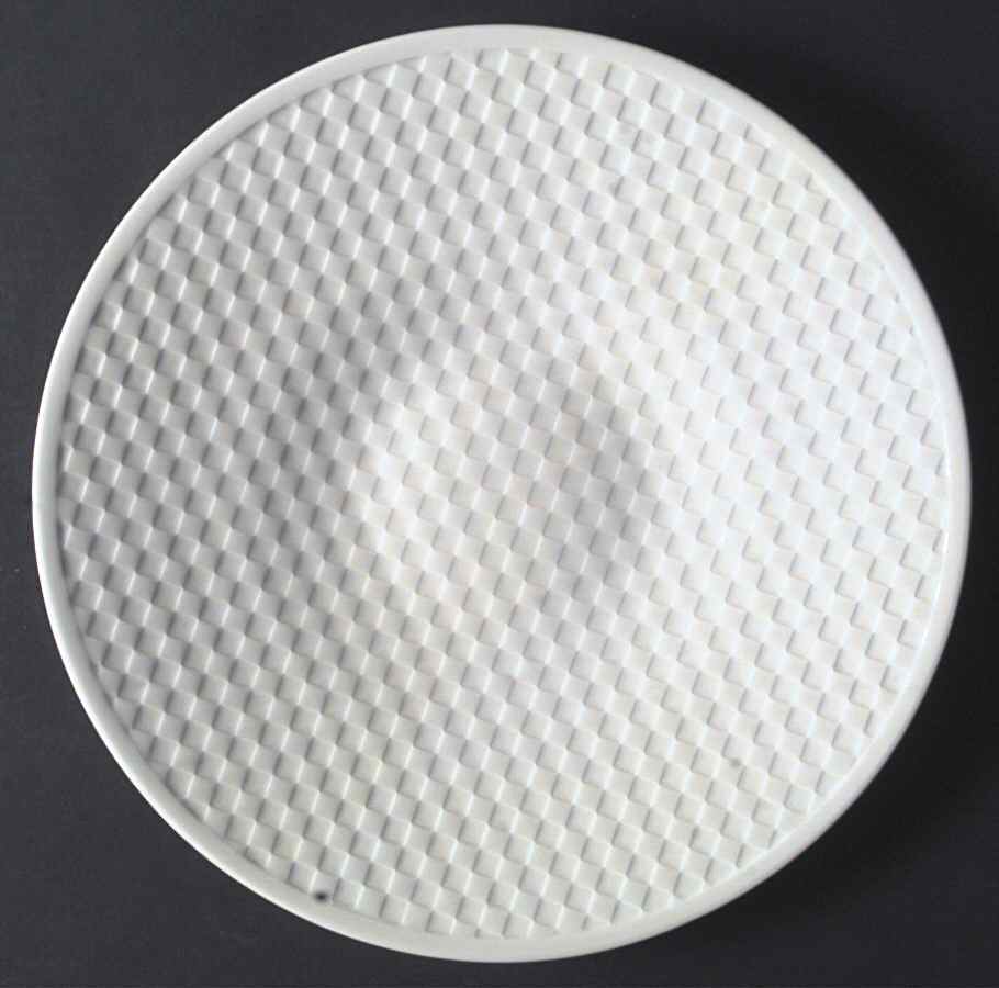 Night and Day White 13" Chop Plate (Round Platter) by Wedgwood-1