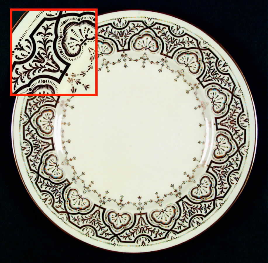 WW165 Dinner Plate by Wedgwood-1