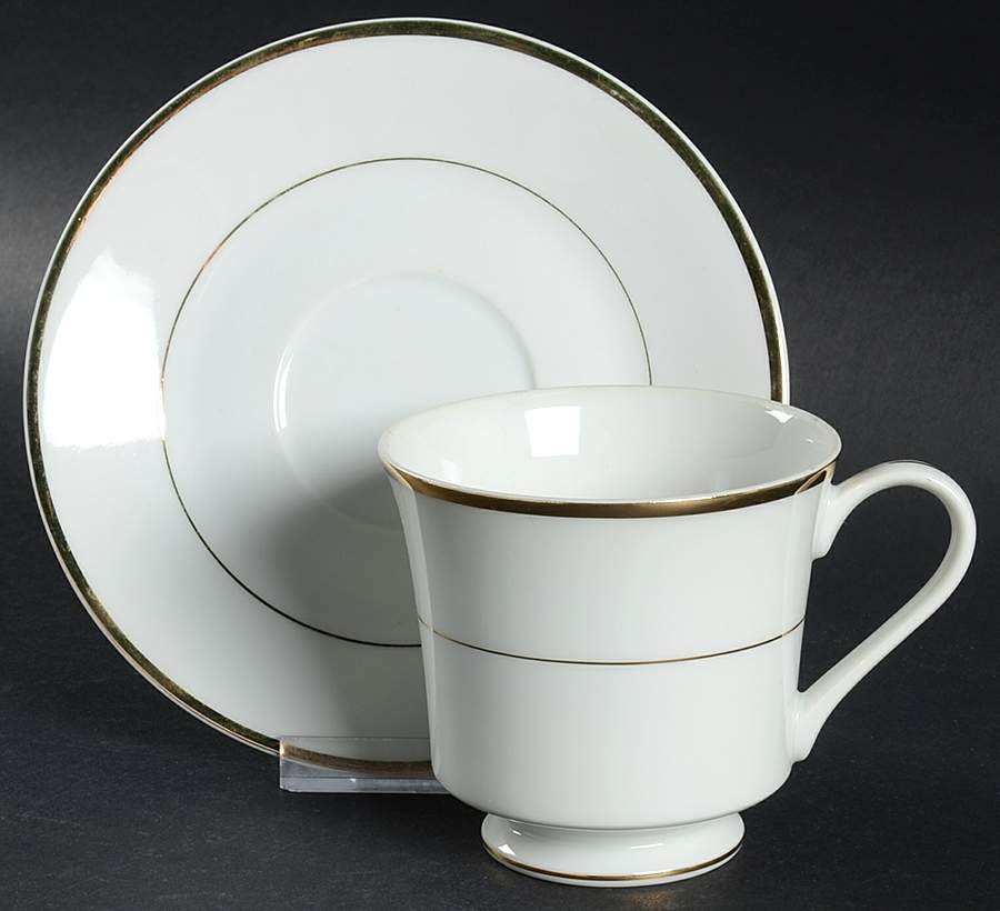 WSM2 Footed Cup & Saucer Set by Westminster (Japan)-1