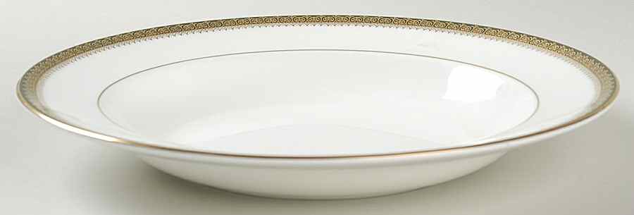 Chester (Gold Verge) Large Rim Soup Bowl by Wedgwood-1