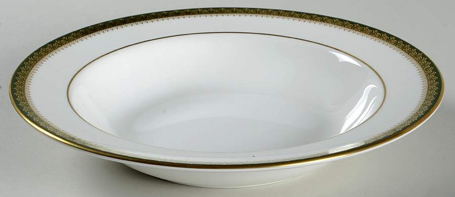 Chester (Gold Verge) Rim Soup Bowl by Wedgwood-1