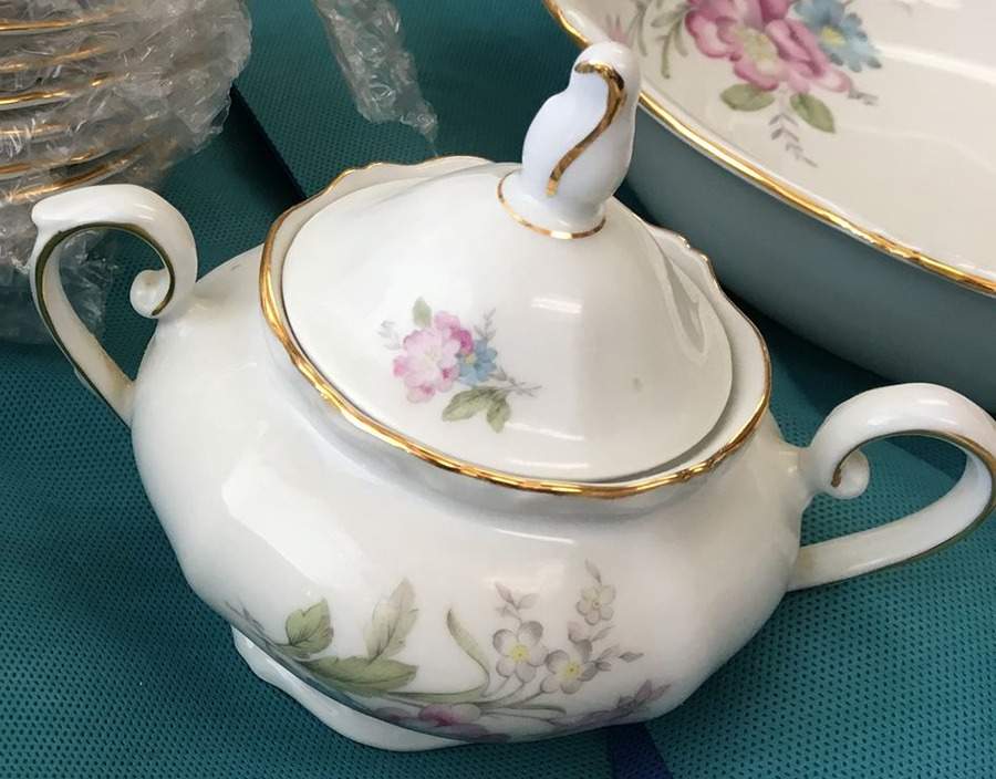 WIG407 Sugar Bowl & Lid by Winterling - Bavaria-1