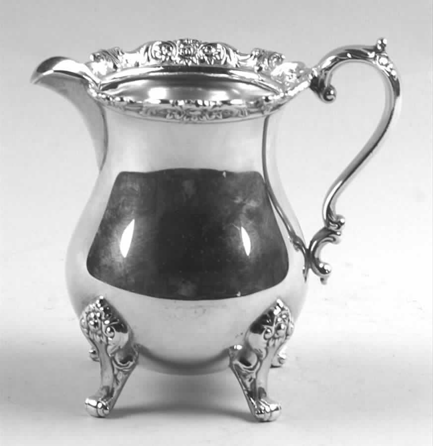 Royal Rose (Silverplate, Hollowware) Creamer by Wallace Silver-1
