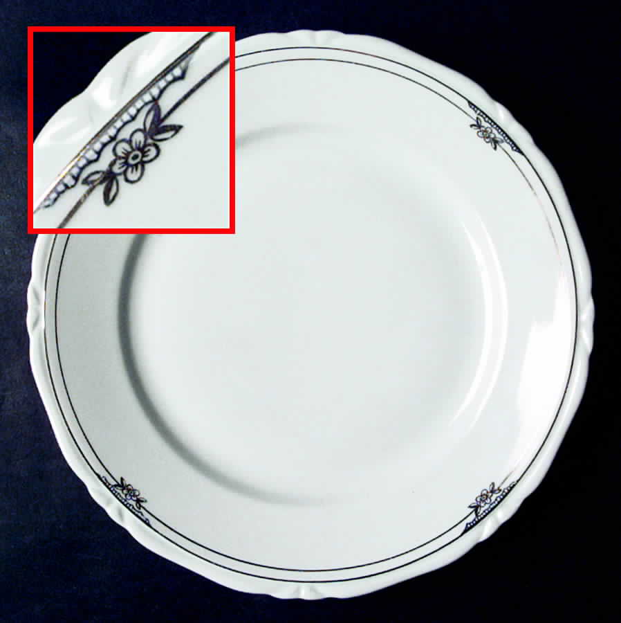 WIG408 Luncheon Plate by Winterling - Bavaria-1
