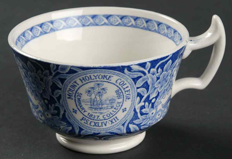 Mount Holyoke College Blue Footed Cup by Wedgwood-1
