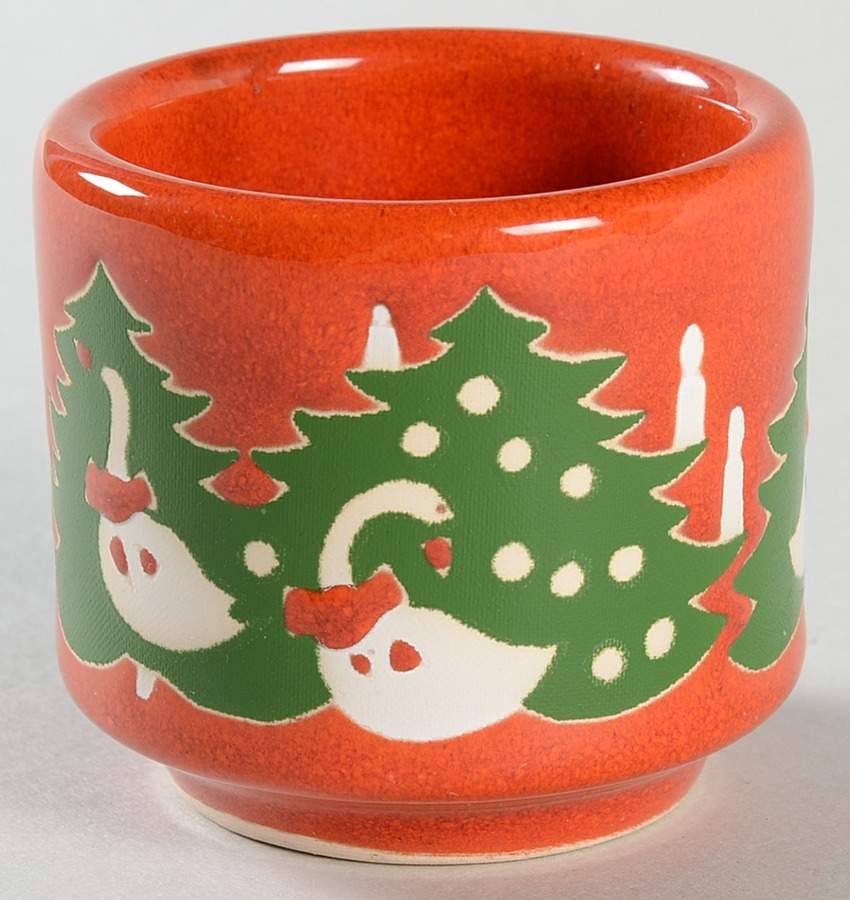 Christmas Geese Votive Candleholder by Waechtersbach-1