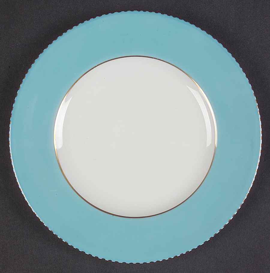 April  Turquoise Bread & Butter Plate by Wedgwood-1