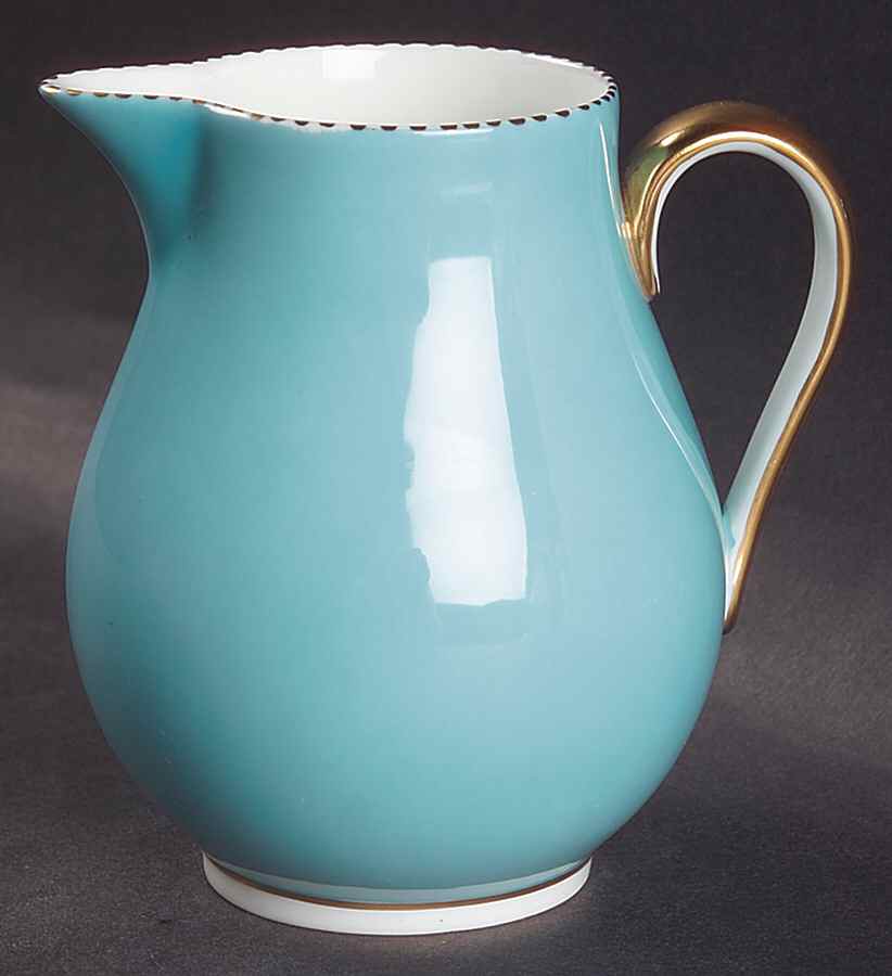 April  Turquoise Creamer by Wedgwood-1