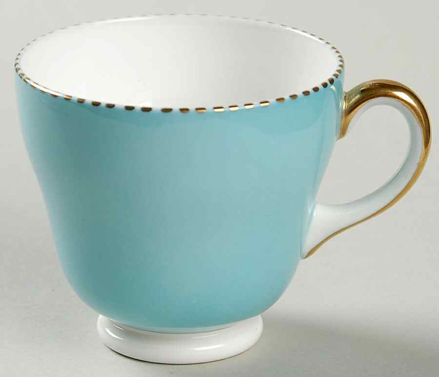 April  Turquoise Footed Demitasse Cup by Wedgwood-1