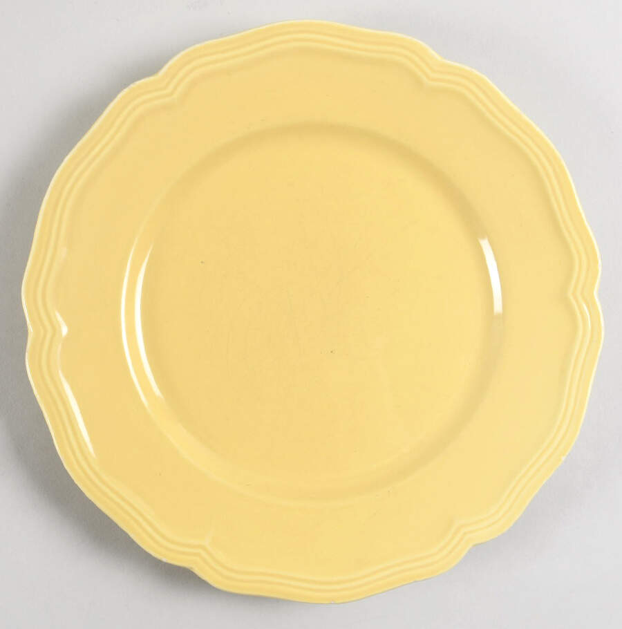 Baroque Yellow Luncheon Plate by Williams-Sonoma-1