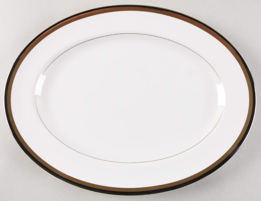 Dunmore 15" Oval Serving Platter by Waterford China-1