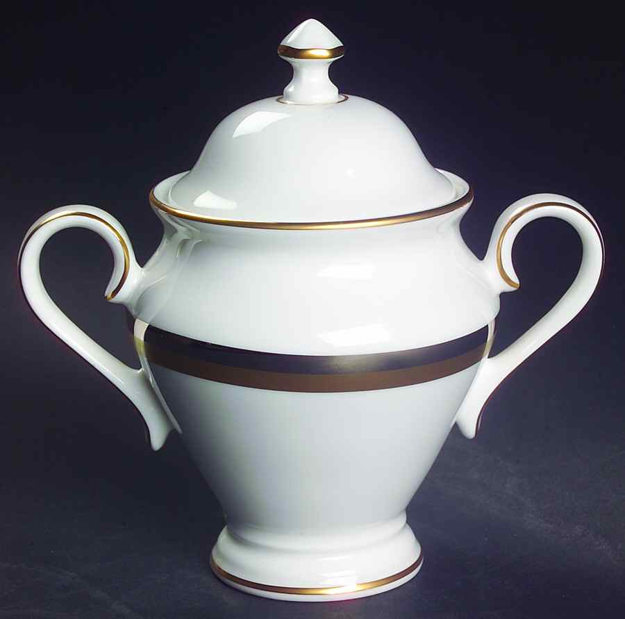 Dunmore Sugar Bowl & Lid by Waterford China-1