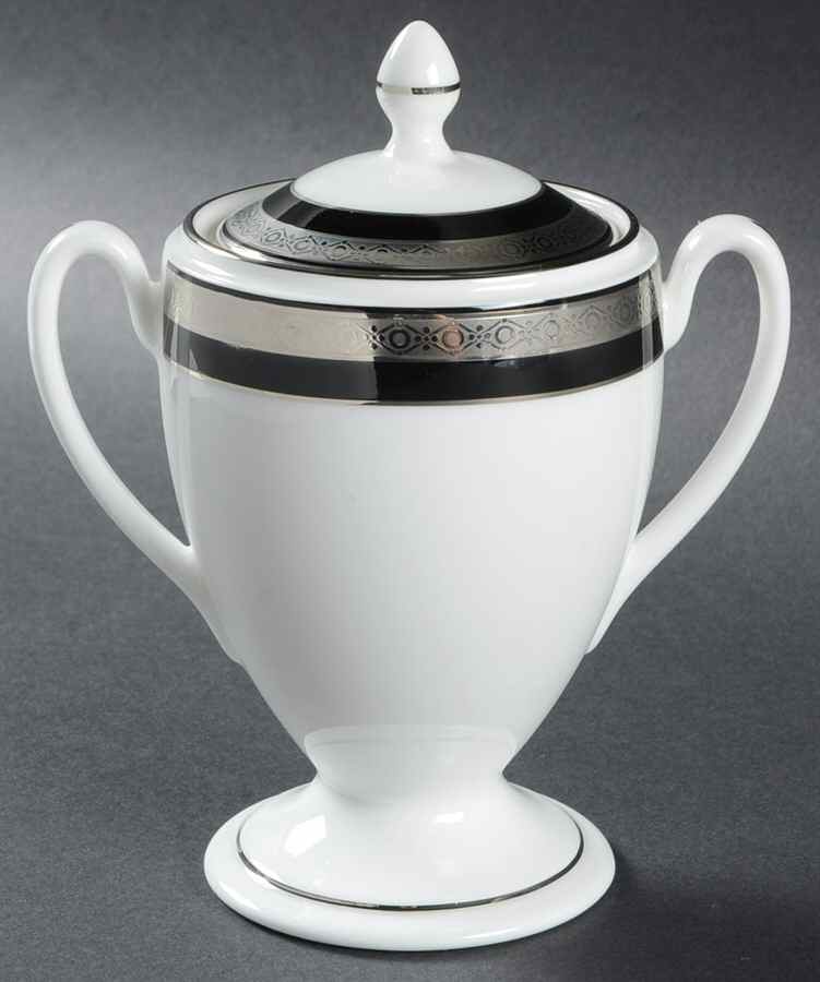 Colleen Sugar Bowl & Lid by Waterford China-1