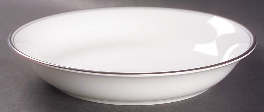 Kilbarry Platinum 8" Individual Pasta Bowl by Waterford China-1