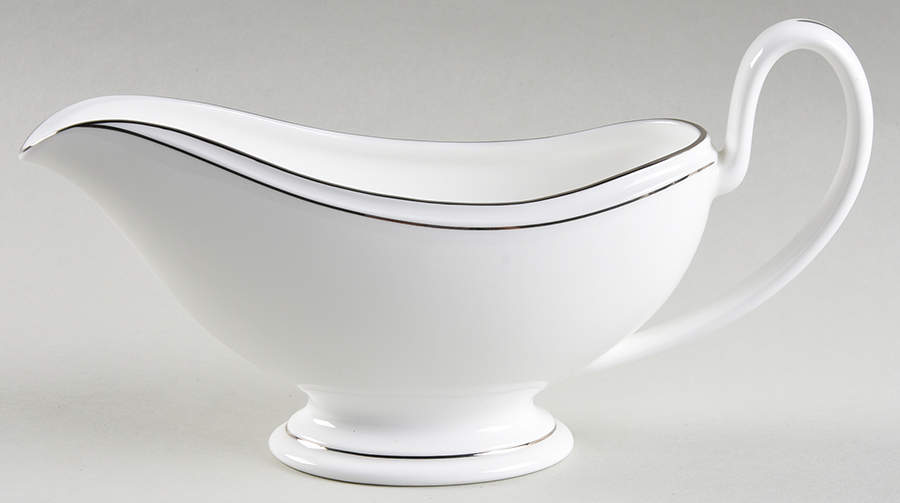 Kilbarry Platinum Gravy Boat by Waterford China-1