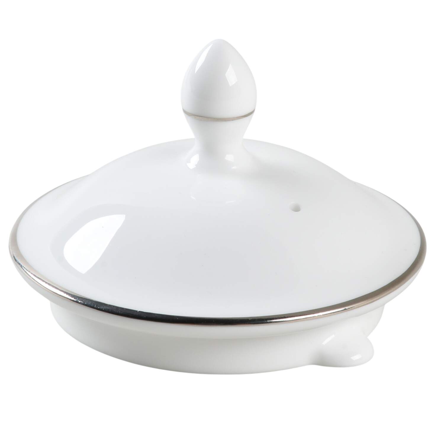 Kilbarry Platinum Lid for Tea/Coffee Pot by Waterford China-1