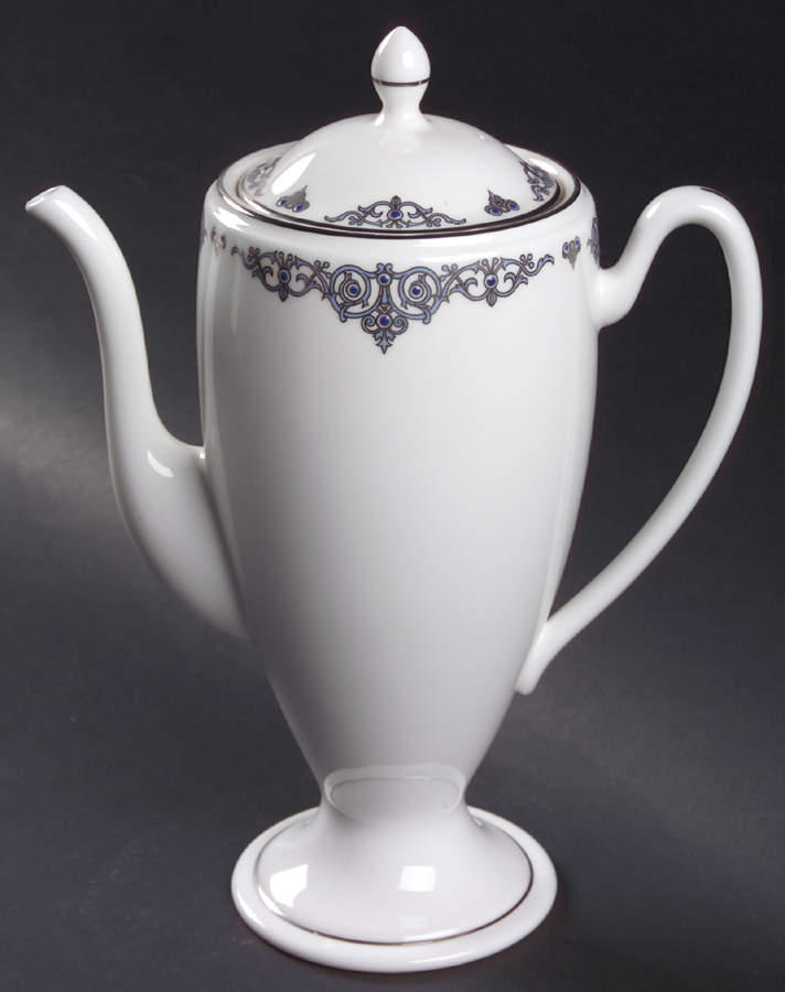 Malay Tea/Coffee Pot & Lid by Waterford China-1