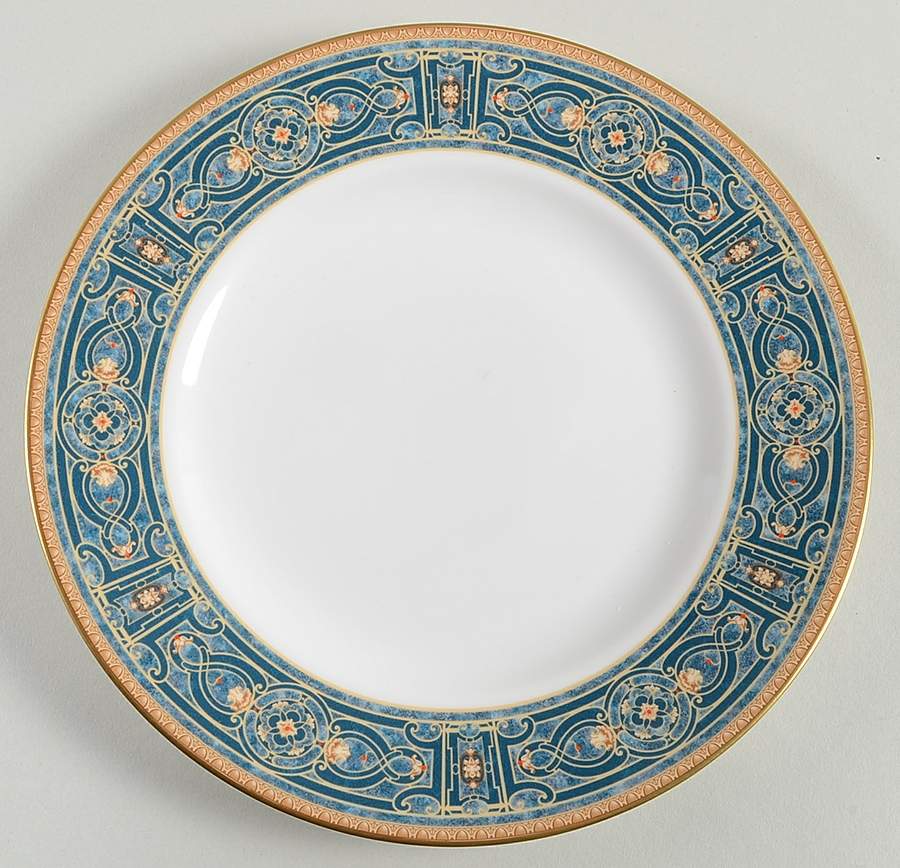 Celtic Scroll Gold Salad/Dessert Plate by Waterford China-1