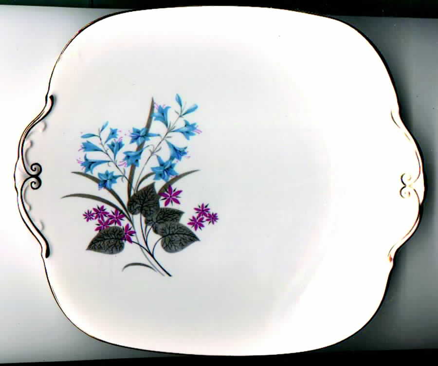 WID8 Handled Cake Plate by Windsor (England)-1