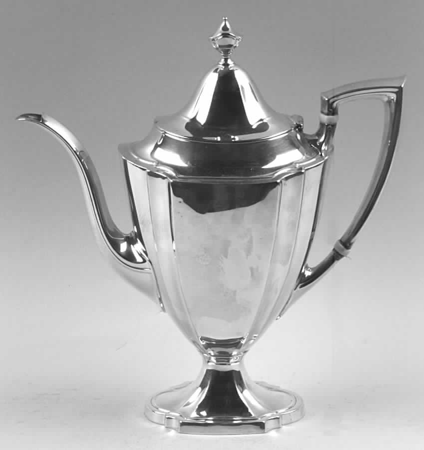 John Alden (Sterling, 1911, Hollowware) Coffee Pot by Watson-1