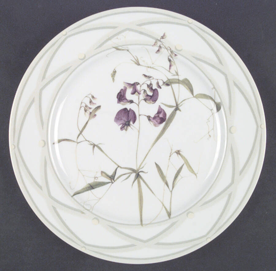 North American Wildflowers Dinner Plate by Woodmere-1