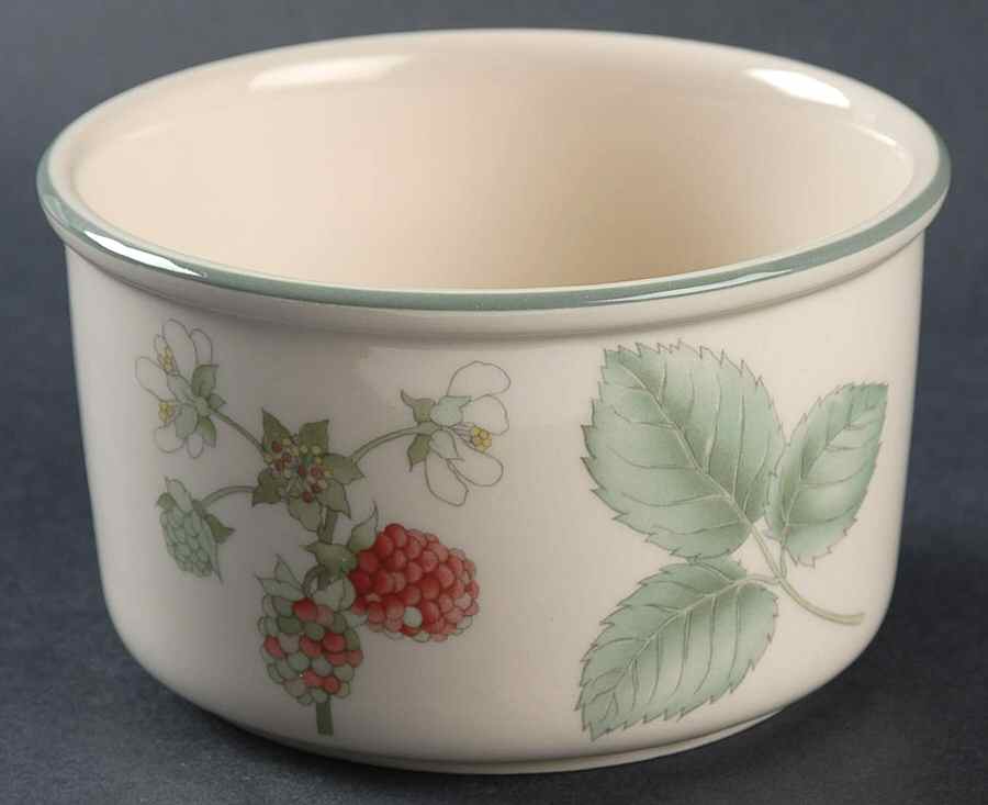 Raspberry Cane (Trim On Edge) Sugar Bowl No Lid by Wedgwood-1