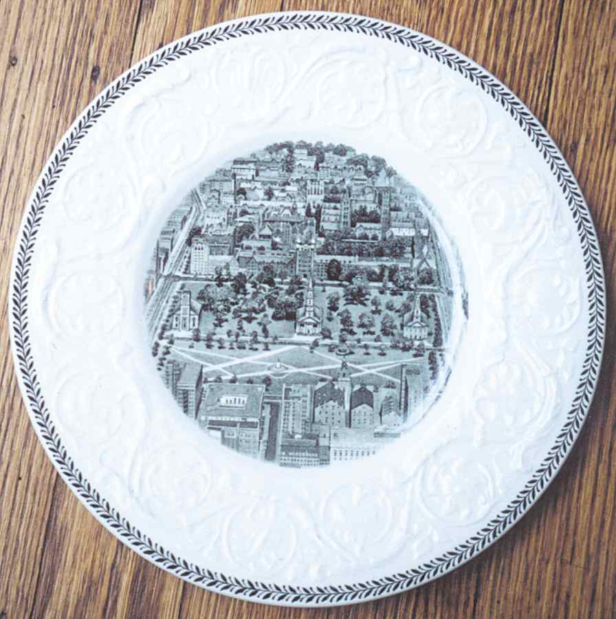 New Haven Scenes Dinner Plate by Wedgwood-1